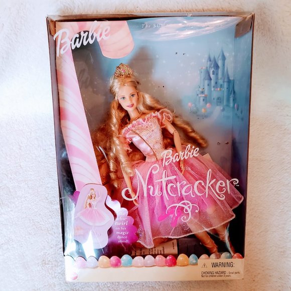 Barbie Toys Nutcracker Barbie Doll With Stand Clara Ballerina Fairy